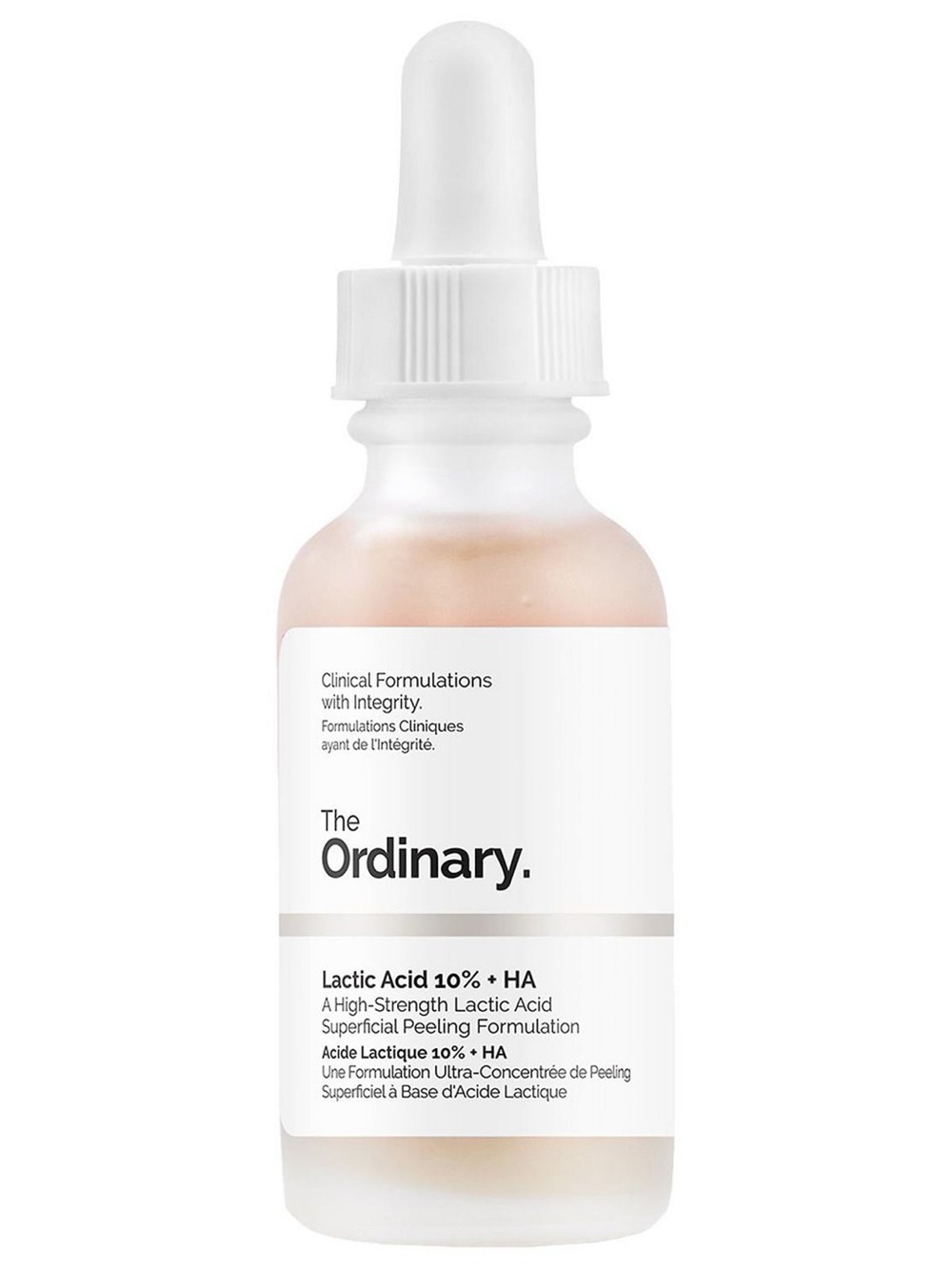 The Ordinary Lactic Acid 10% + HA 2% High-Strength Exfoliating Serum